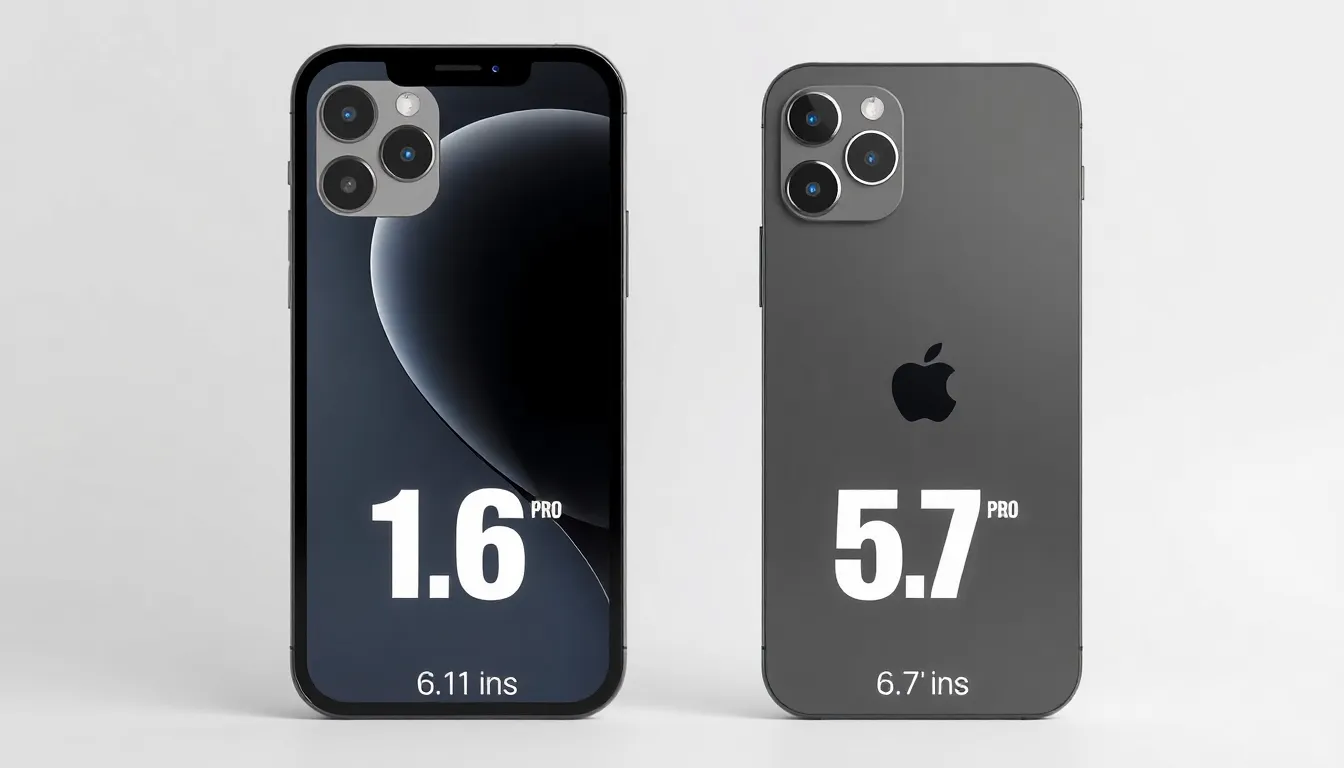 iphone 11 pro max display size vs iphone 16 pro